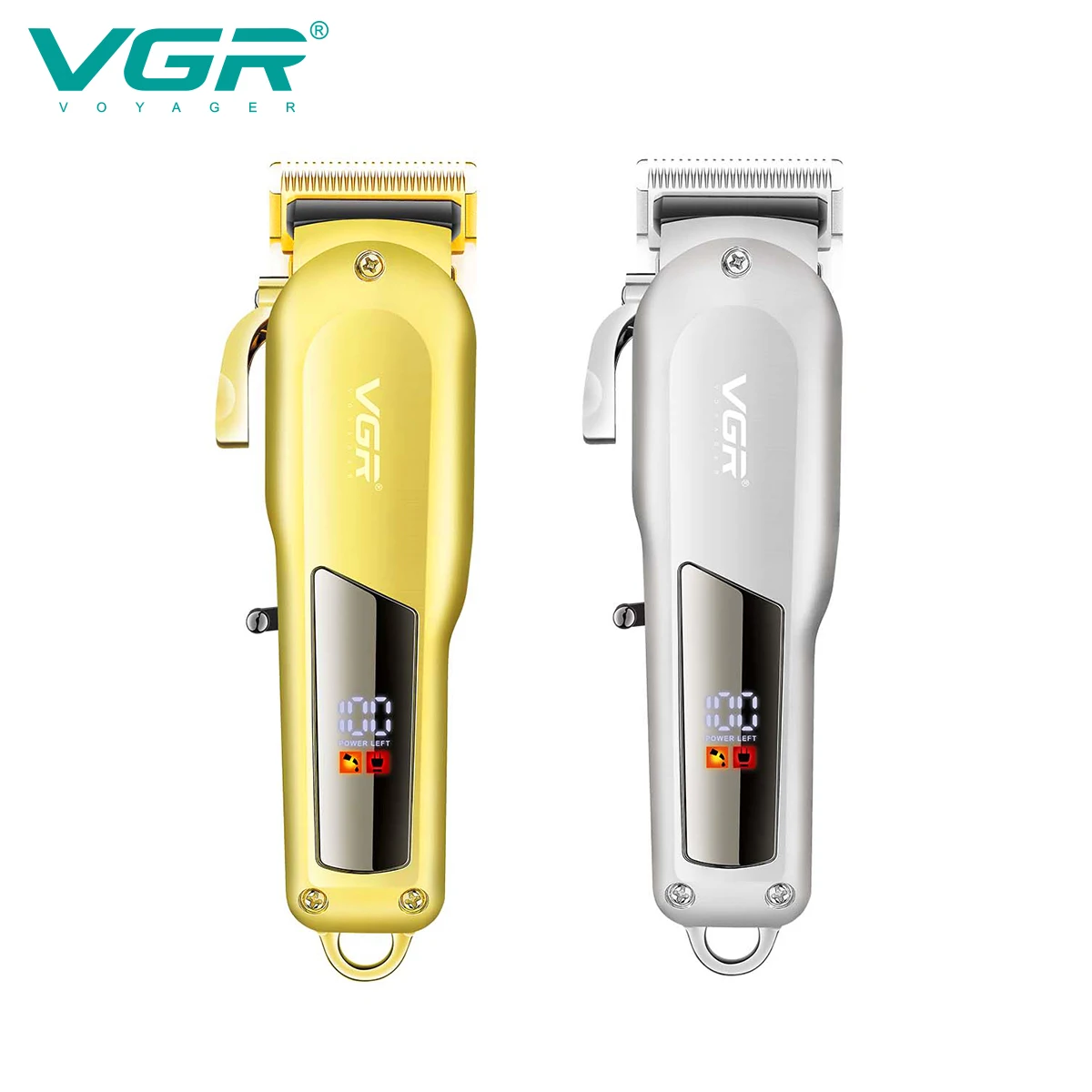 VGR V-278 Barber Clippers Hair Cut Machine Electric Trimmer Rechargeable Professional Cordless Hair Clipper for Men