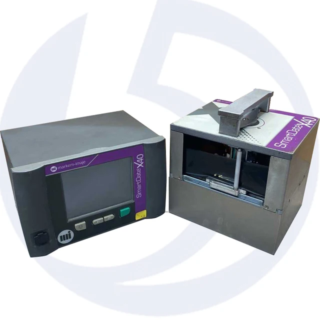 Markem X40 53mm Tto Thermal Printing Machine Transfer Over Printer for Flexible Film Foils Labels Plastic Bags