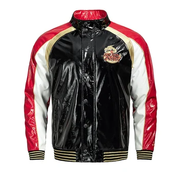Custom Men Causal Baseball Jacket Baseball & Softball Wear Custom embroidery Logo plus Size Designs Sportswear