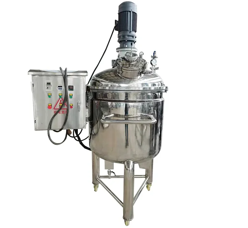 Автоматический Вакуумный гомогенизирующий эмульгатор/машина для изготовления гелевых эмульгаторов/Оборудование химической