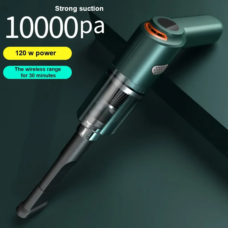 Car Cleaning Wet and Dry Strong Suction High-power Car Vacuum Cleaner Dry Wet Handheld Wireless Car Vehicle Mini Vacuum Cleaner