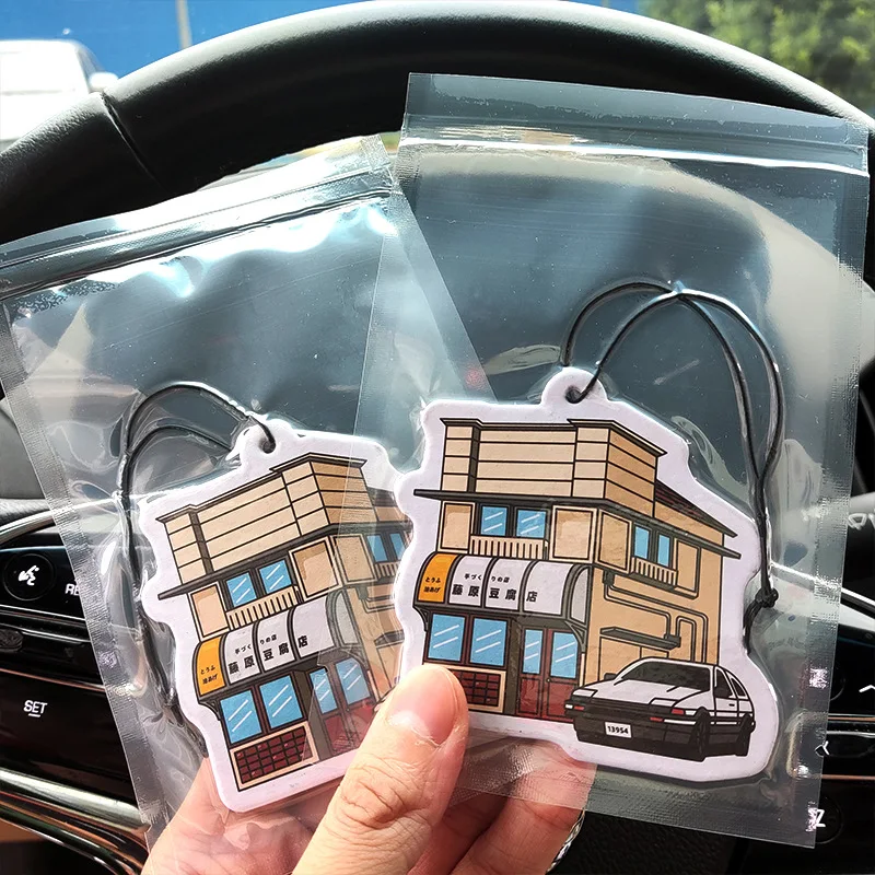 Custom High Quality Logo Cute Paper Card Clean The Smell Car Air