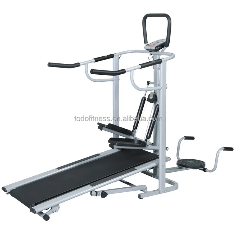 Manual Stepper Walking Treadmill Steel Tube Material Home Use Incline Adjustable Without Heart Rate Monitor