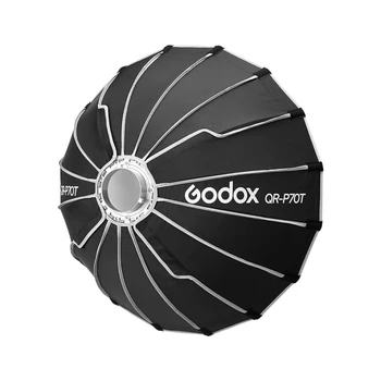 Godox-QR-P70T 70cm Quick Release Parabolic Softbox for Godox SL60II SL150III SL300III AD400PRO AD600BM SZ300R VL300 detail image