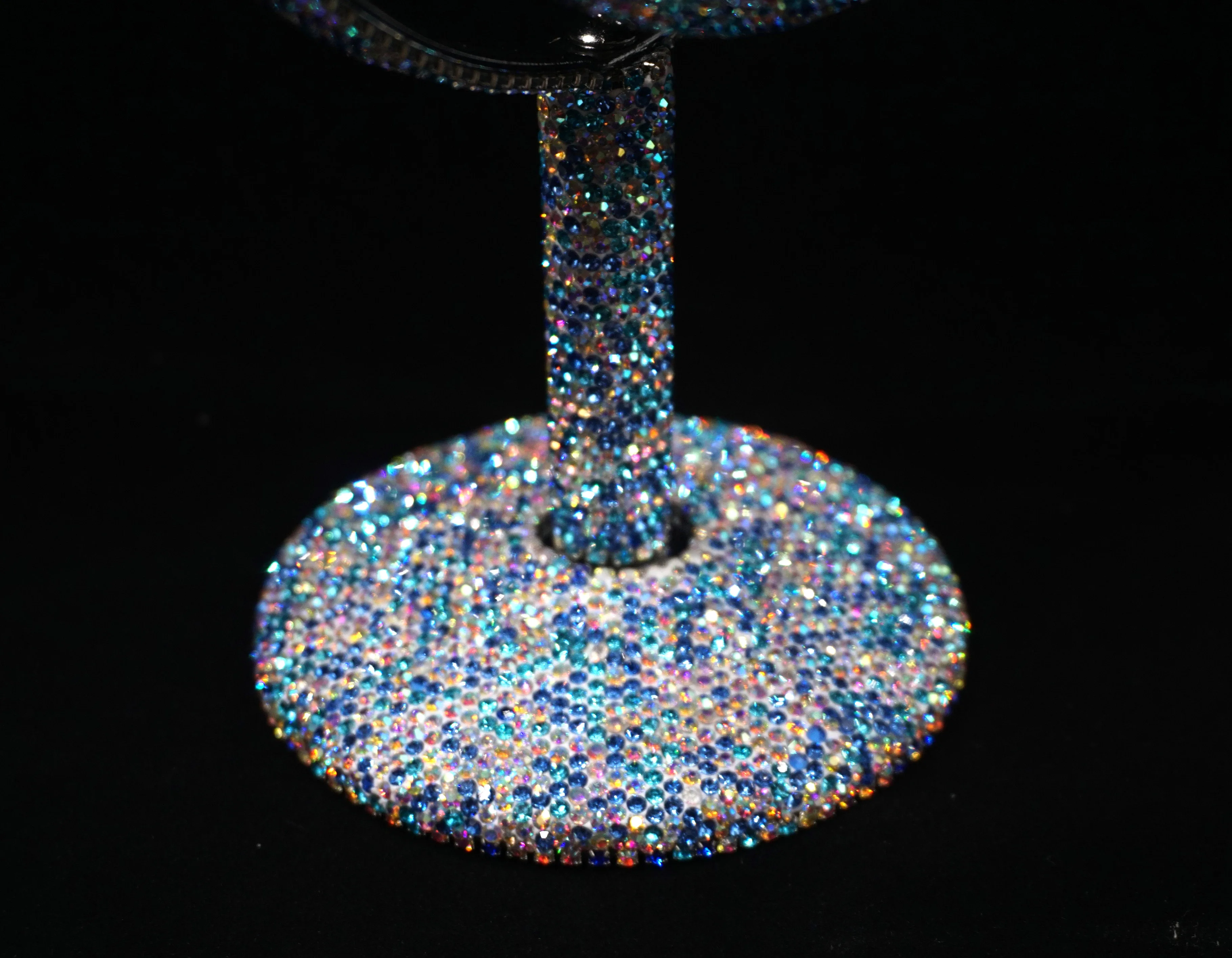 glitter decorating crushed diamond non led