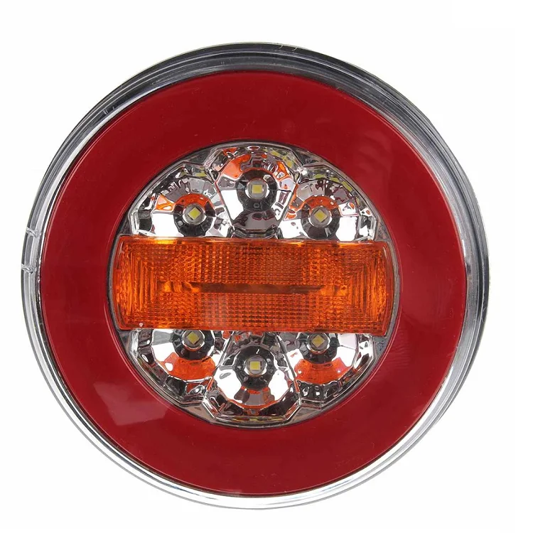 Rear Tail Light Truck Braking Turning Reversing Lights Truck Tractor Trailer Led Lights Tail Lamp 0