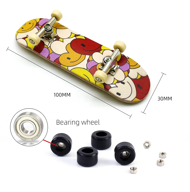 Wholesale Wooden Tech Deck Professional Finger Skate Board Finger