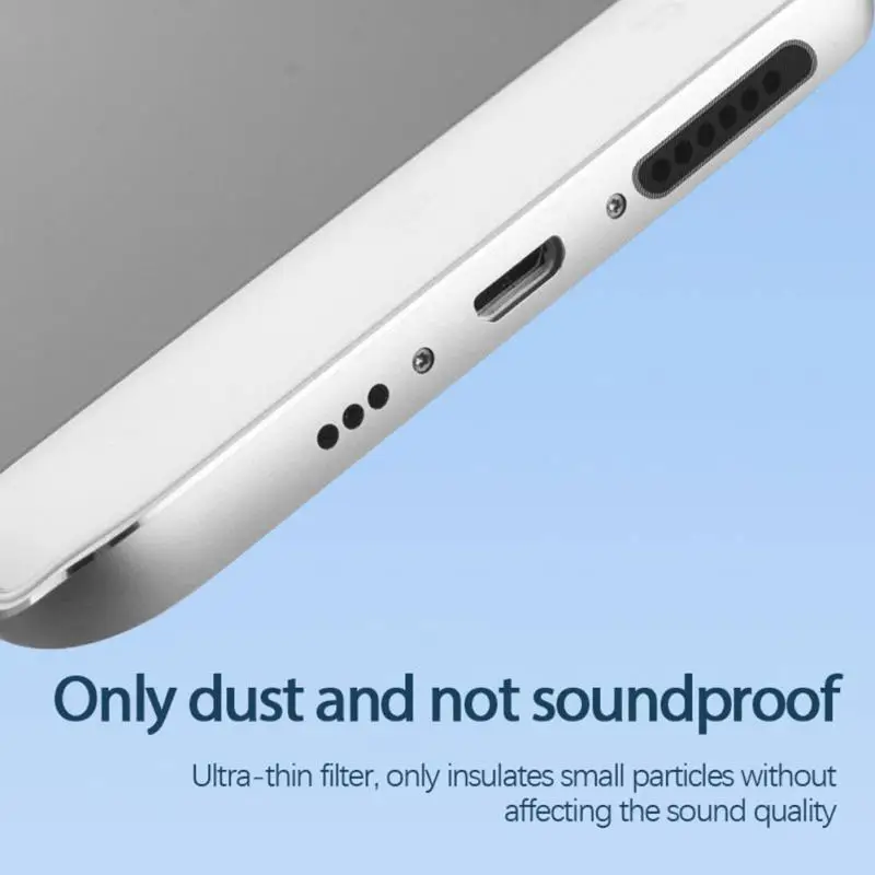 Mobile Anti Dust Mesh Filter Sticker Speaker Dust protection Net Phone Dust-proof Net for iphone samsung