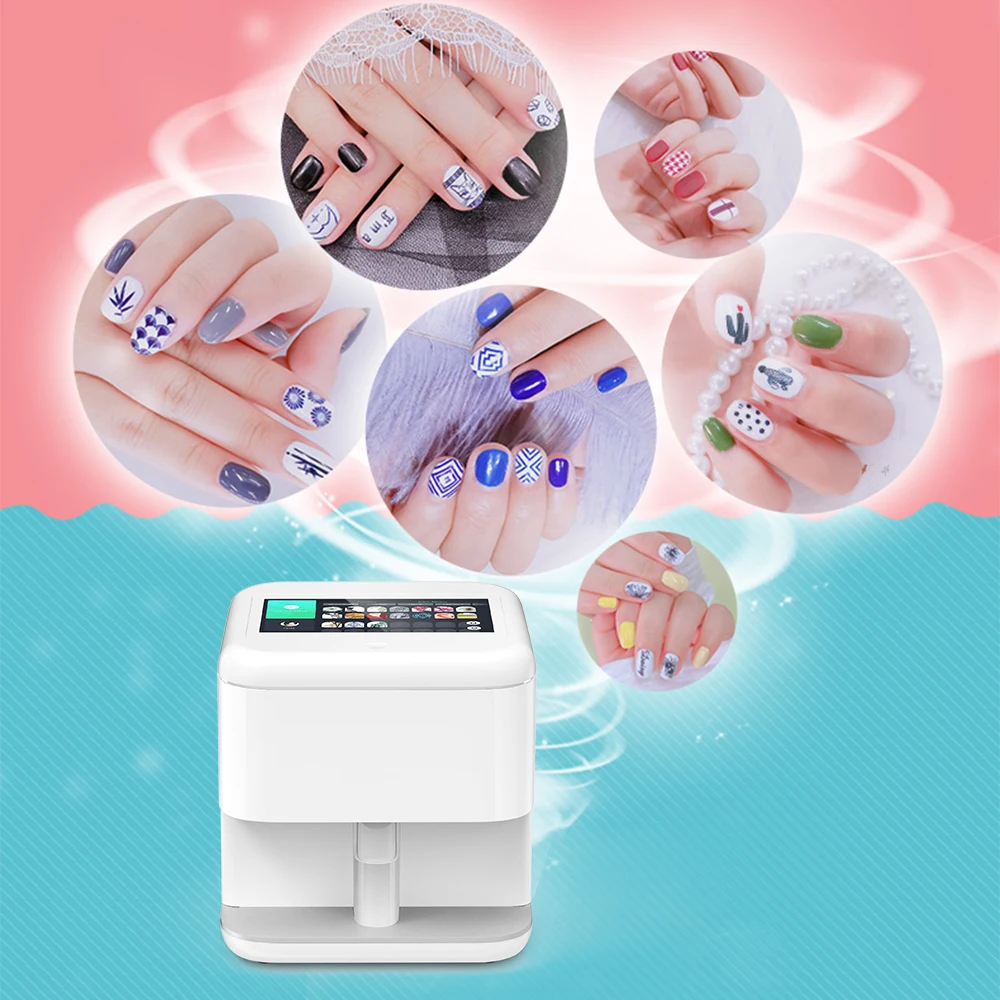 2022 new product ideas digital nail art nail printer nails printer 3d