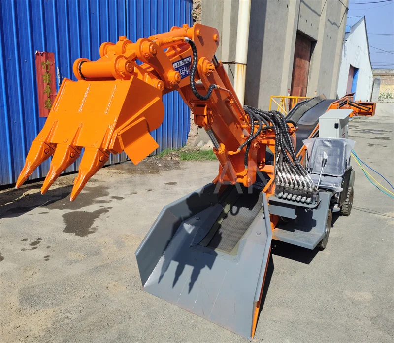 Jinwang Muck Loader Rock Loading Machine Crawler Mucking Loader Tunnel Mucking
