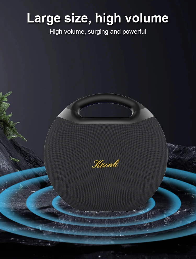 Kisonli K11 50W Dj Sound Box Speakers Professional Bass Bt Wireless Speaker
