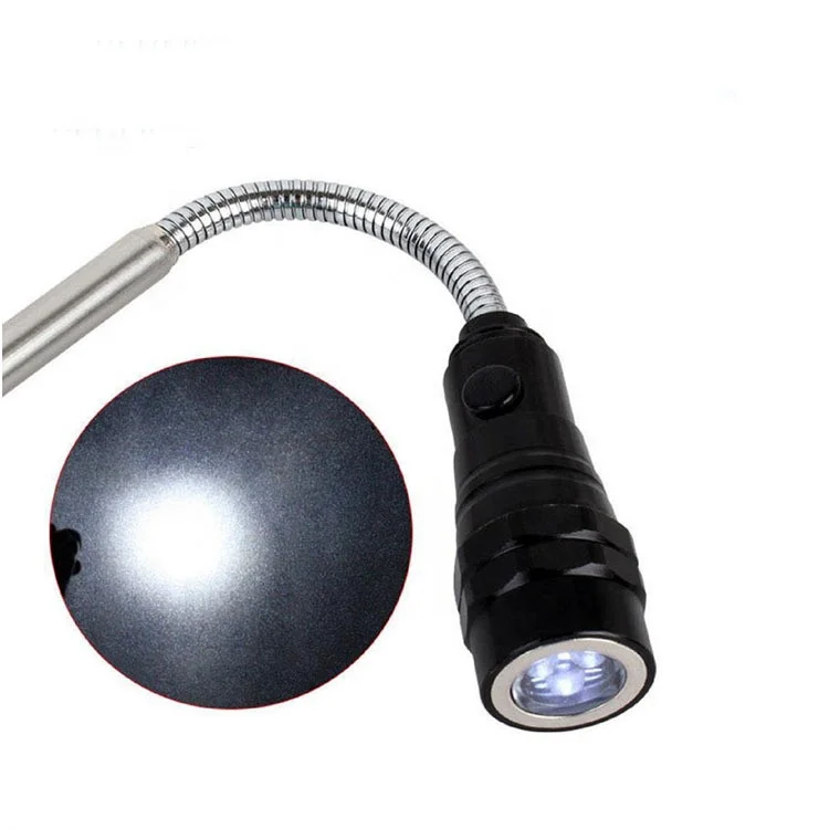 Гибкий 3 светодиода магнитный инструмент для захвата мини шланг антенна лампа фонарик
