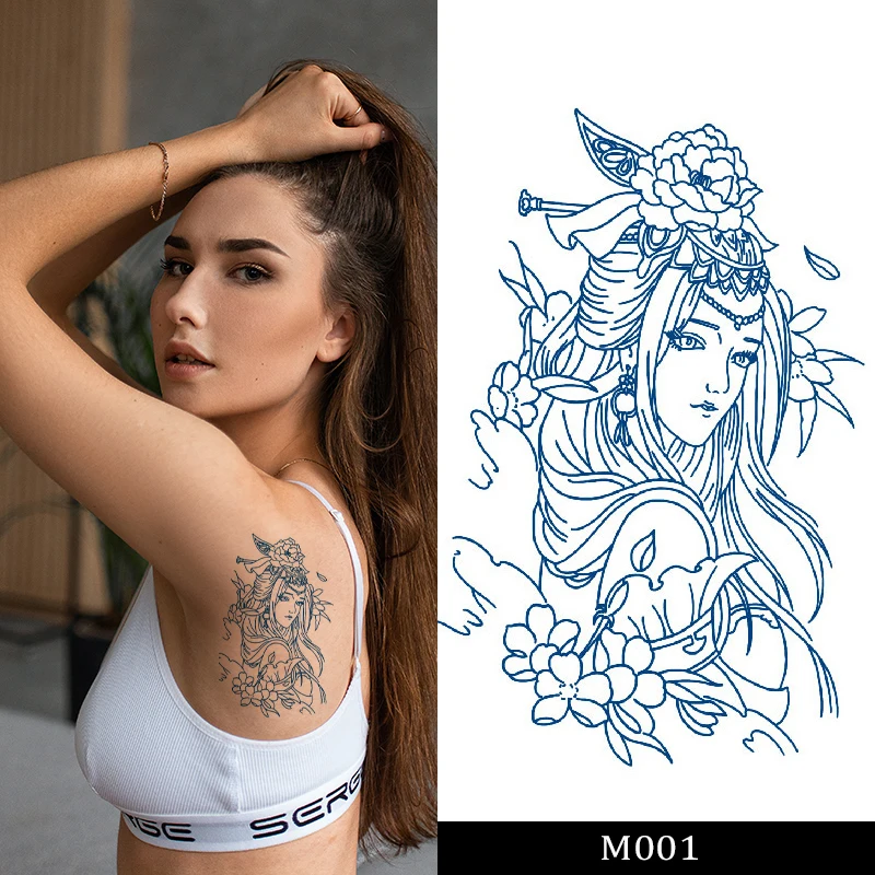【未開封・激レア多数】　t.A.T.u. 21枚セット BXTAT Semi Permanent Blue Genipa Juice Tattoos - Unique Designs