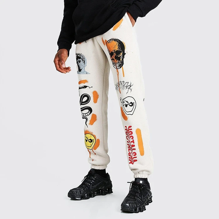 Wholesale Cargo Pattern Jogger Printed 