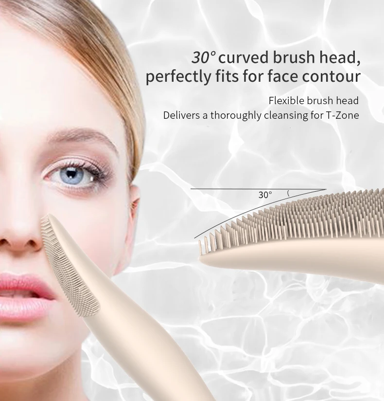 Private Label Oem Accept Deep Cleansing Sonic Face Brushes Electric