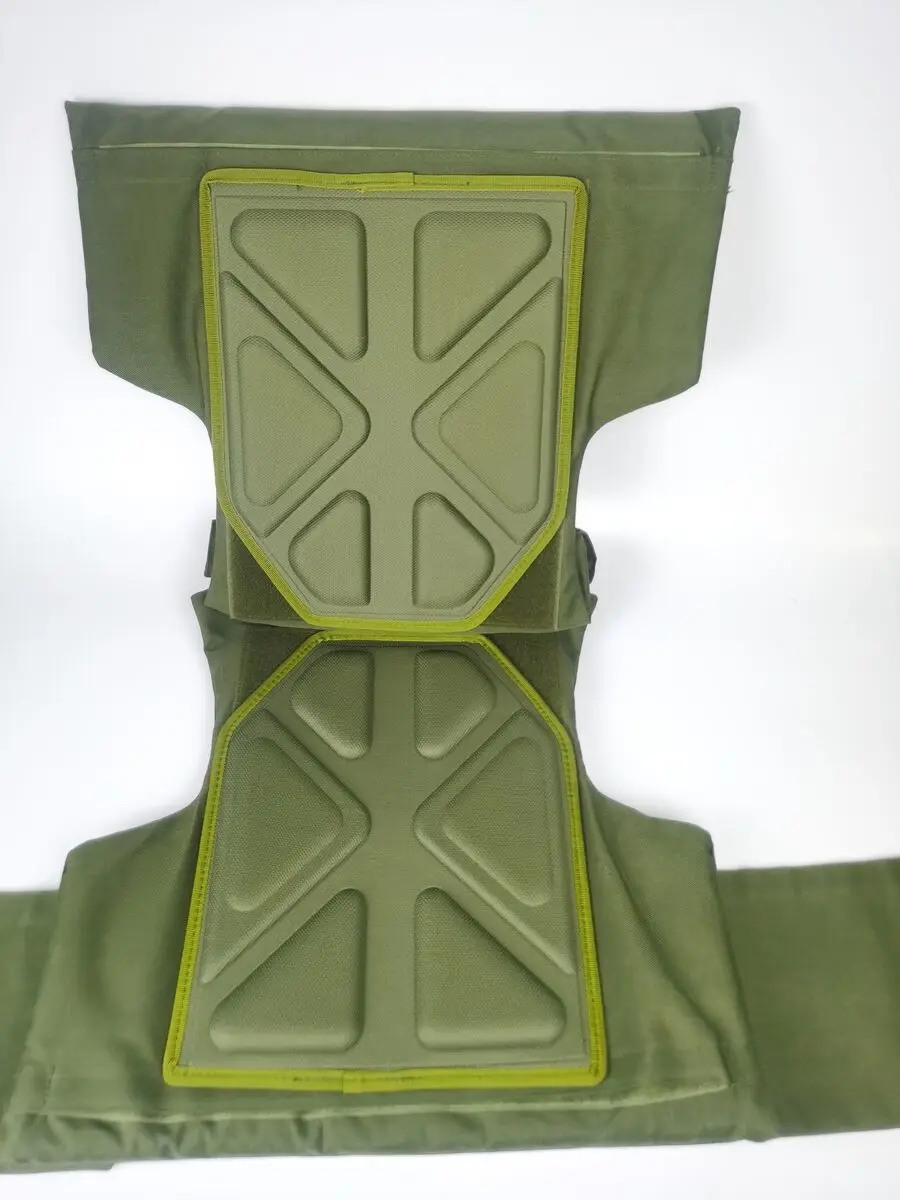 Chaleco táctico Molle verde de liberación rápida con láser, 1000D, 9