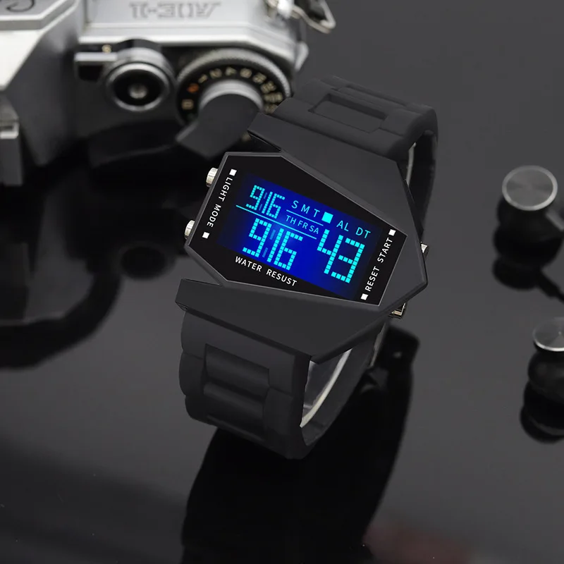 2023 Men Sports Watch Digital Led Multifunction Alarm Chronograph Waterproof Backlight Men Masculino Watches