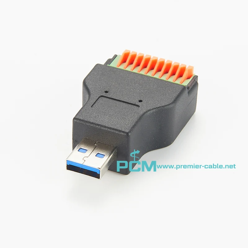 USB 3.0 Type A to 10-way Terminal Block factory