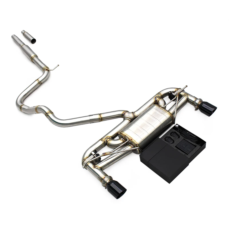 Tuning Valvetronic Catback Exhaust For VW Golf 7 / 7.5 MK7 / MK7.5 1.4T 2014-2020 Stainless Steel