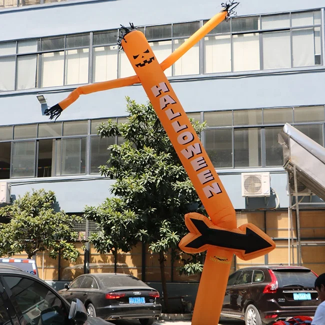 Customized Business Activities Use High Quality Inflatable Sky Dancer Inflatable Arrow Sky Dancer Tubes for Halloween