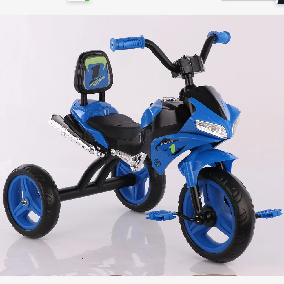 Ride On Toys Car Kids Three Wheels Tricycle Baby Children Trike Kid Tricycle With Back Seat