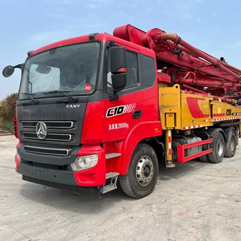 43m Best Selling Used Sany Truck Mounted Concrete Boom Pump