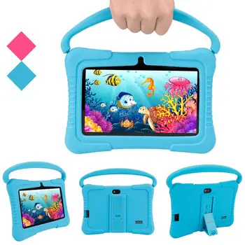 Best Gift 7 inch Kids Tablet 1GB 16GB Children Pre-Installed Educational APP 1024x600 Screen Android 10 Tablet Pc for Boys Girls