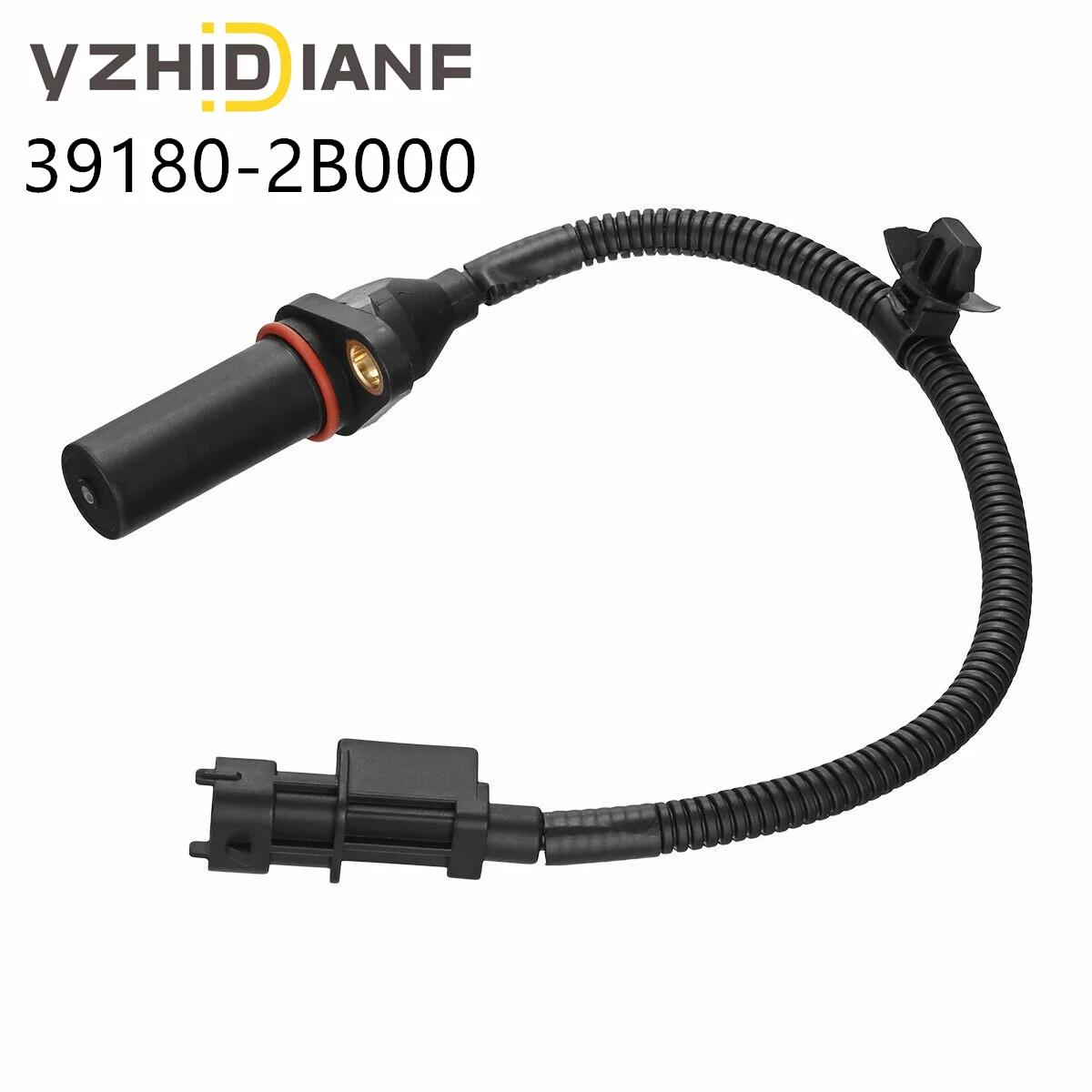 New Crankshaft Position Sensor 39180-2B000 - Fits Hyundai Veloster, Elantra, Accent, 1-Year Warranty