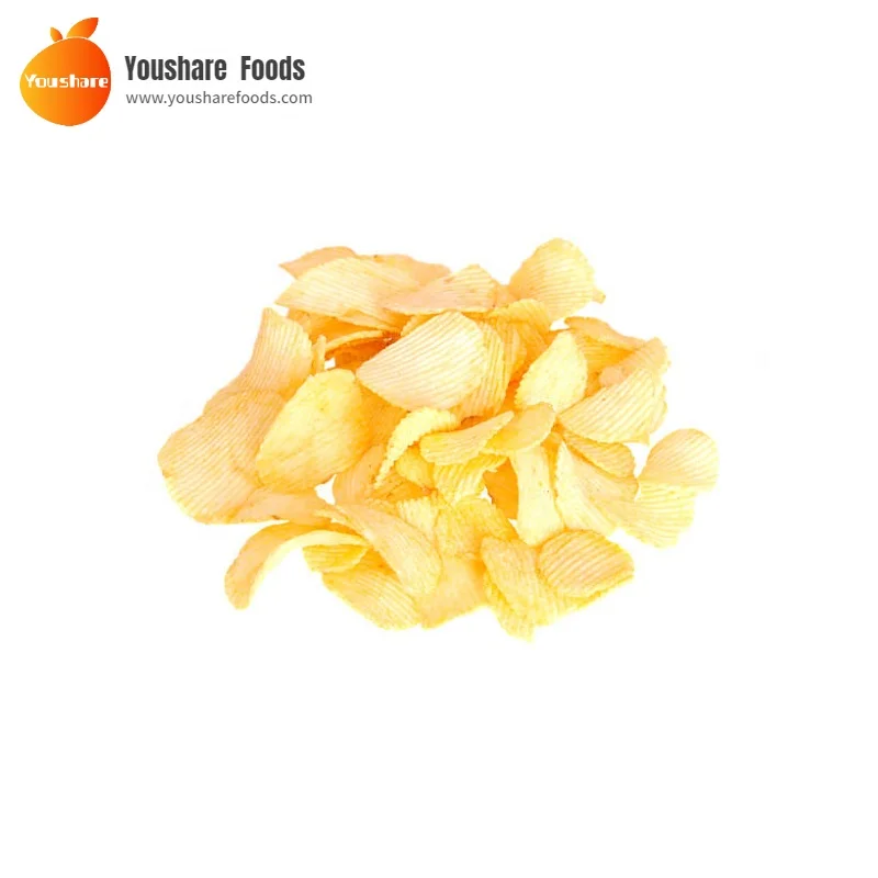 High Quality Fried Potato Chips With Seasonal Fresh Potatoes Cutting