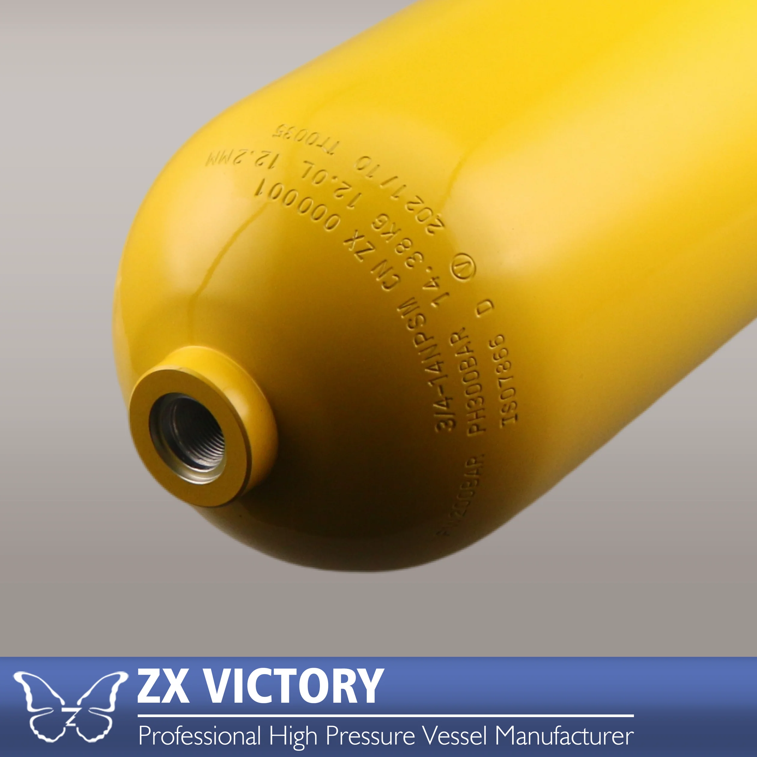 ZX High Pressure Air Cylinders - DOT Approved for Diving