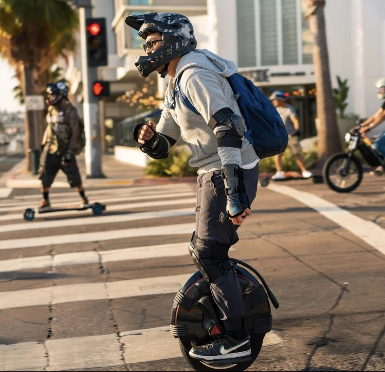 Original INMOTION V10F 16inch Electric Unicycle 72V 2000W