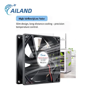 92mm Server Fan Axial Flow 92x92x25mm 110v 220v PBT Plastic Brushless Dc Fans