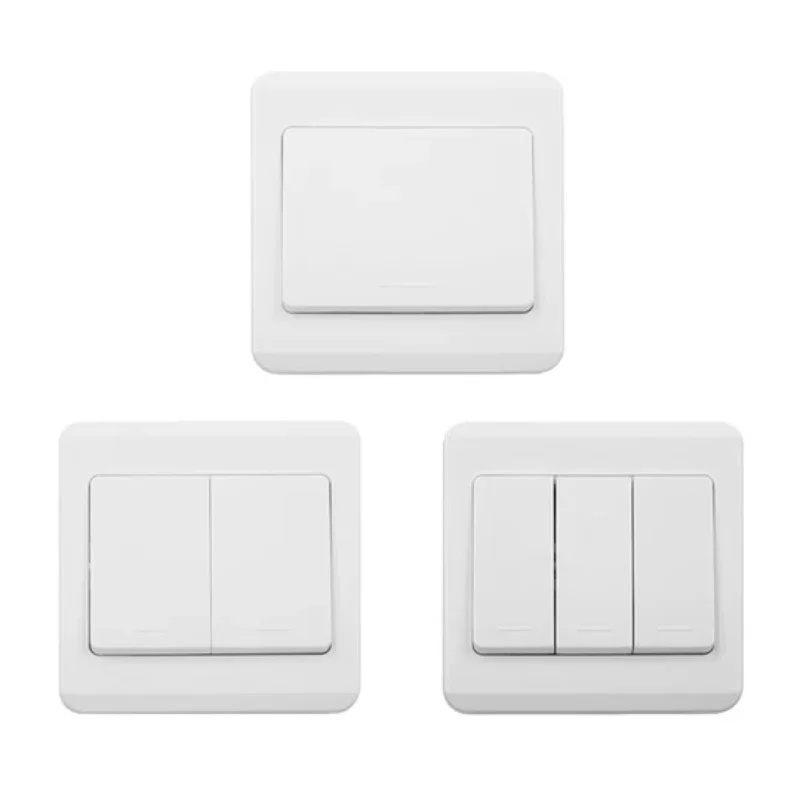 QIACHIP 433Mhz RF Remote Control Switch Dual Control Zero FireWire 86 Wall Panel Wireless Receiver Smart Home SK301/2/3