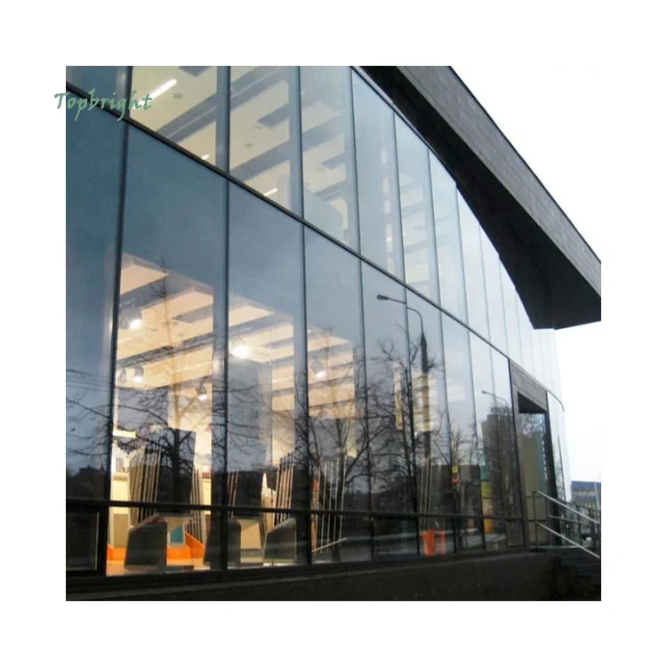 Structural Glass Curtain Walls Unitized Curtain Wall Cladding System Profile Price Steel Frame Aluminum Huge Curtain Walls
