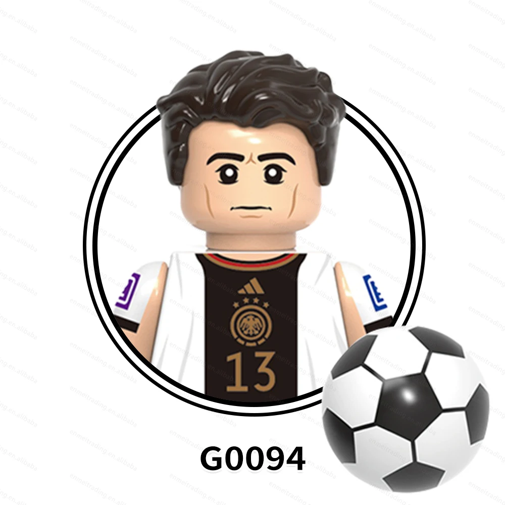 G0112プロサッカー選手サッカースターキャラクターABS