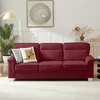 Bordeaux + Tissu velours glace et neige + 3 places