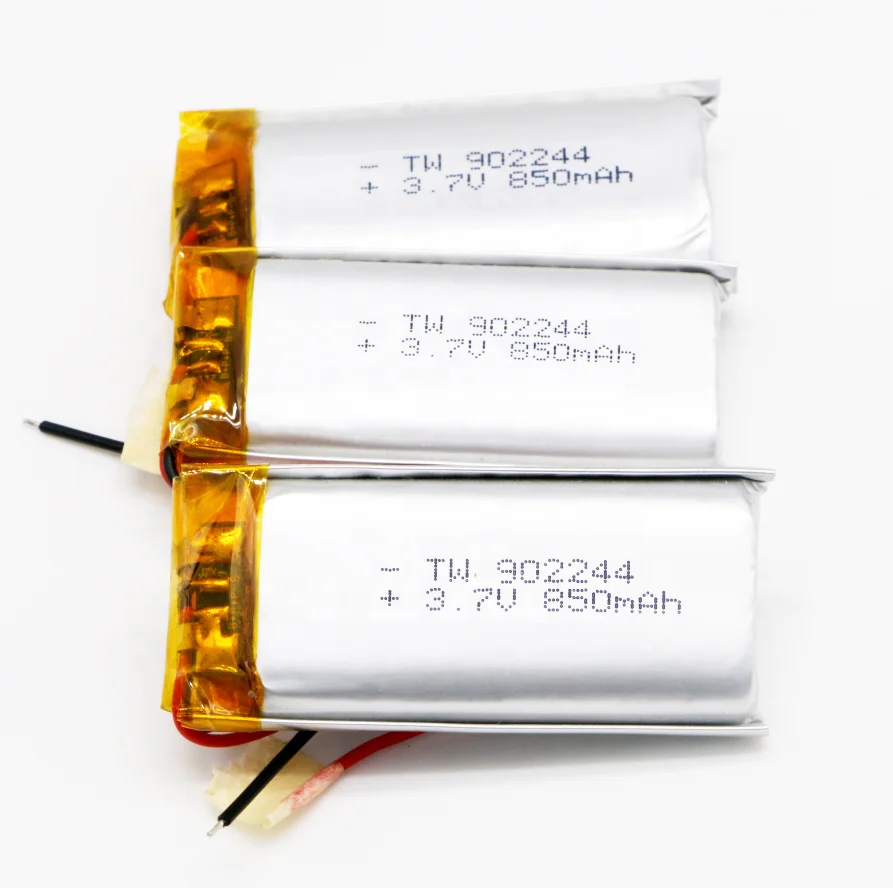 High Quality Rechargeable 803060 Lithium Li-ion Polymer 3.7v 1650mah Lipo Cell Battery