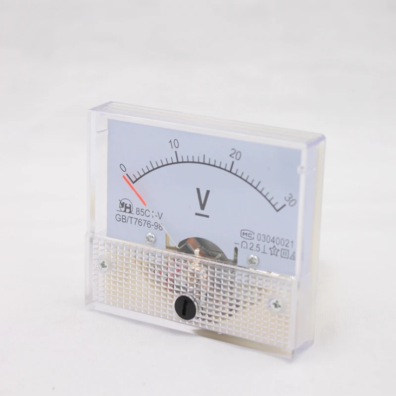 85C1-V1000 64*56mm 1000V pointer DC analog voltmeter 85C1