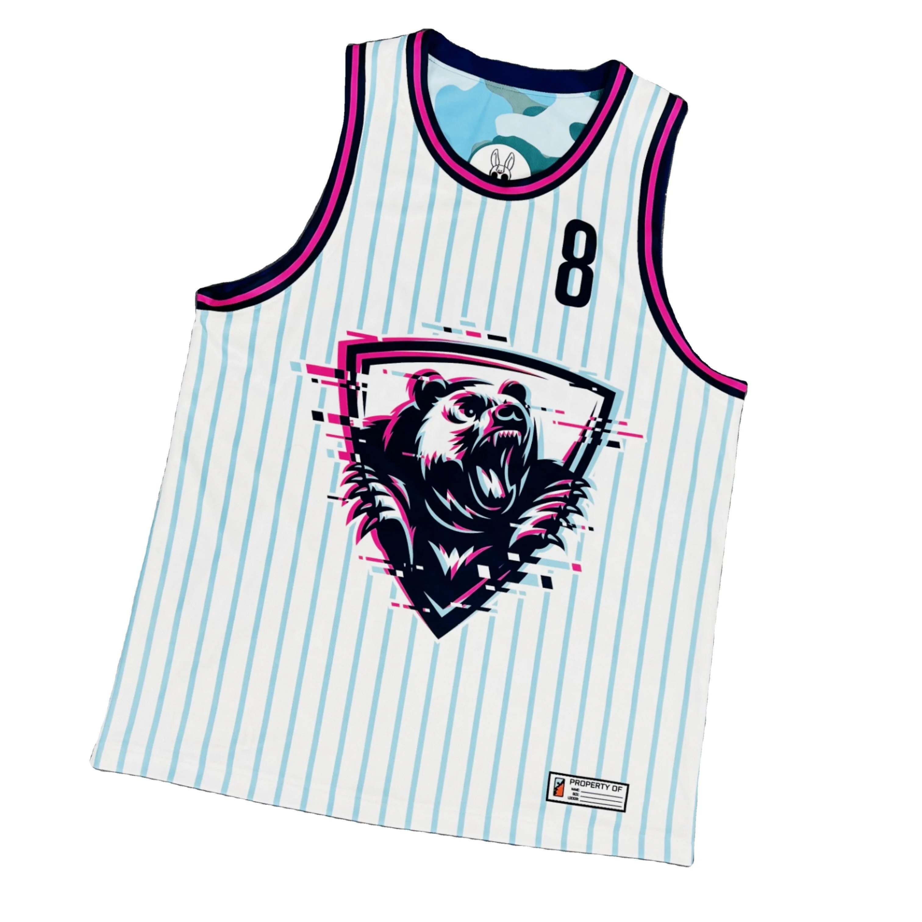 Custom Reversible Basketball Jerseys - Unisex Sportswear, OEM - View #2