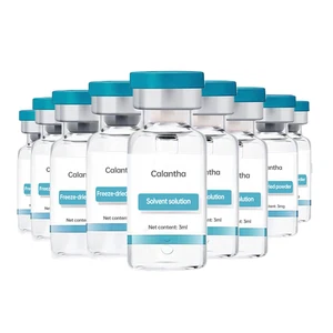 Calantha OEM/ODM 100U 150u Lyophilized Freeze-Dried Face Serum Hyaluronic Acid Niacinamide Vitamin E Vegan Anti-Wrinkle Forehead