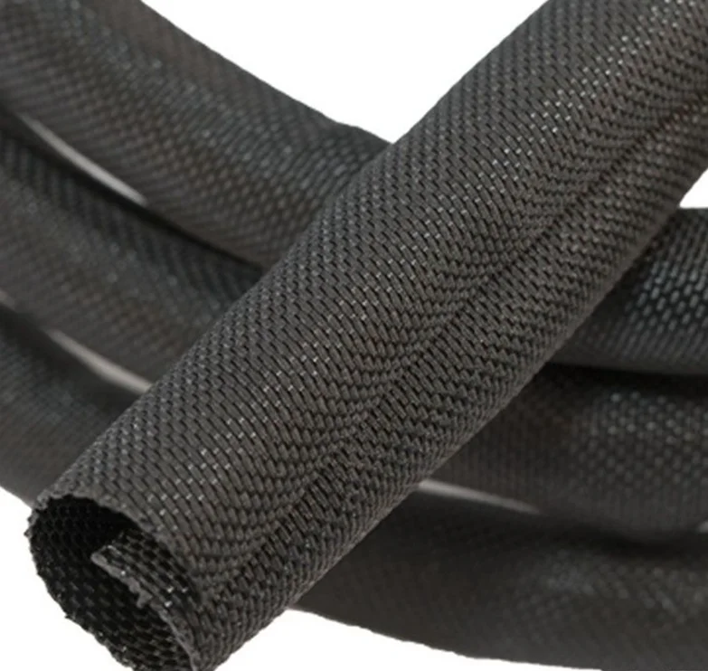 JDD SCS2160 FMVSS 302 Standard Auto Self Closing Wrap OEM Cable Management Sleeve Manufacturer
