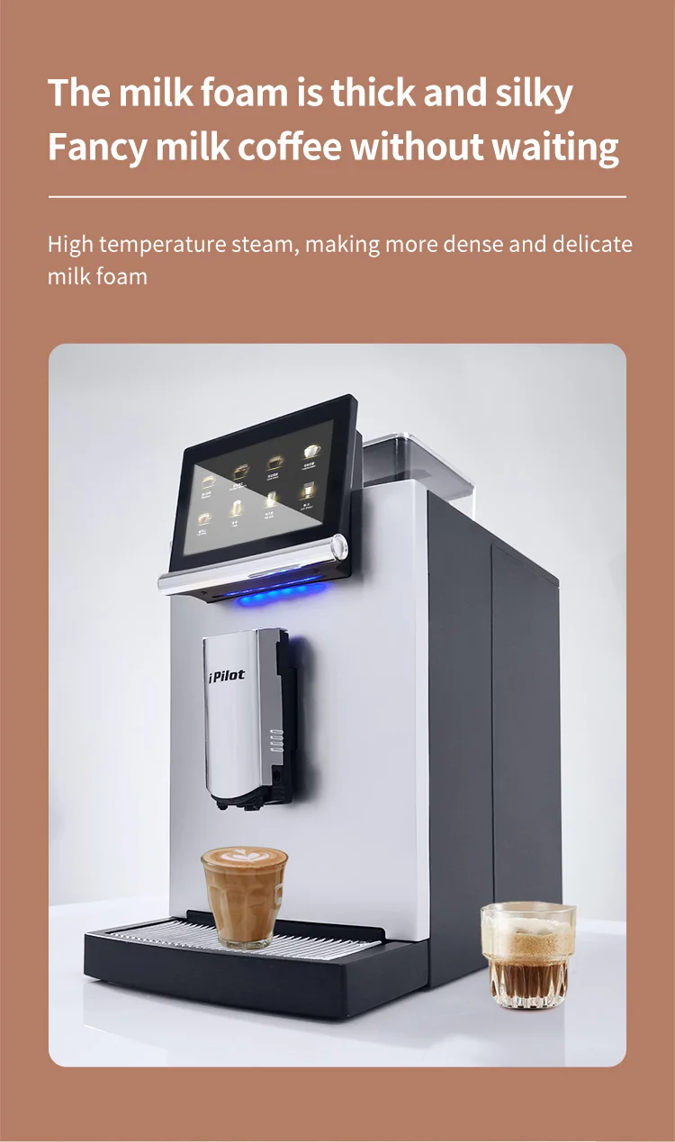 New Arrival Q2 Pro With Big Coffee Bean Tank Fully Automatic Bean To Cup Coffee Machine Grinding System supplier