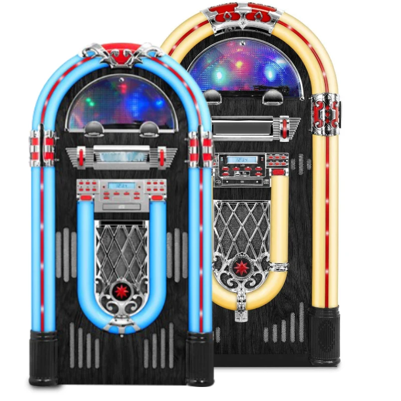 レトロ ビッグロコラス ジュークボックス Bluetooth内蔵 LPレコード