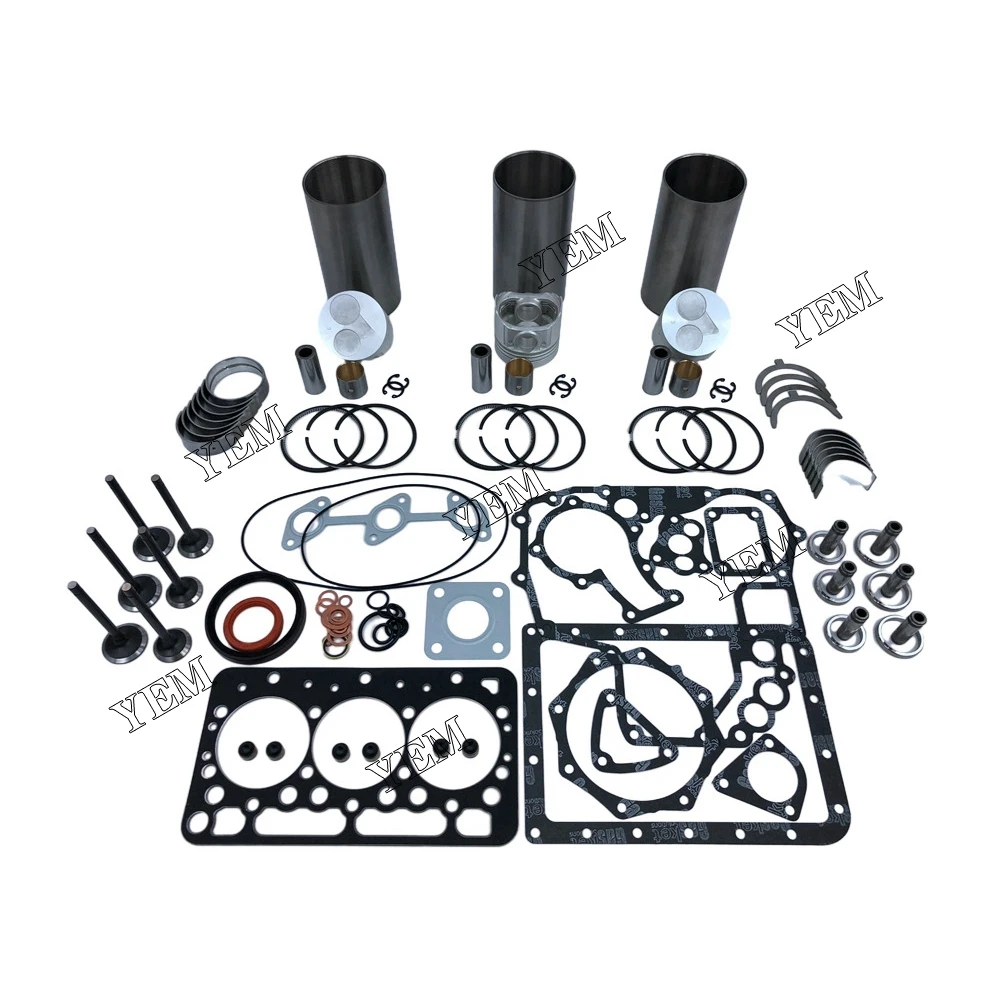 High Quality New Overhaul Rebuild Kit STD for Kubota D722 Machinery Diesel Engine ZD18 Zero Turn Mower