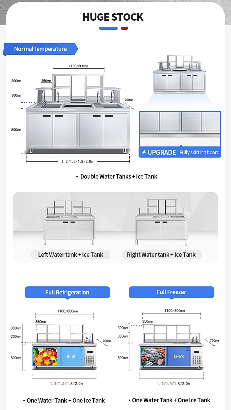 Milk Tea Making Bubble Tea Table Bar Counter Machine With Refrigeration ...