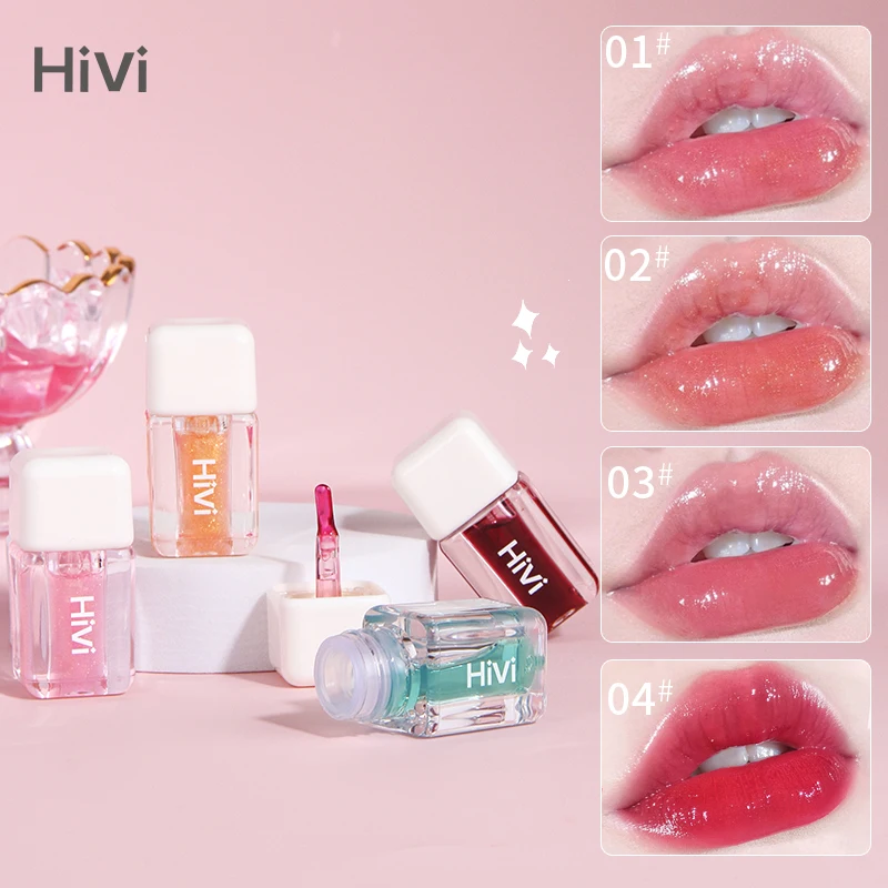 New Light Sense Of Honey Jar Water 4 Colors Optional Lip Gloss