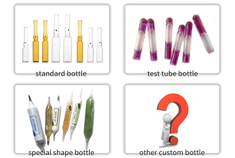 ALG-2 Manufacturer Liquid Ampul Production Glass Ampoule Filling and Sealing Ampule Machine supplier