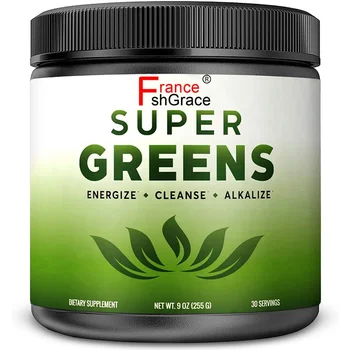 OEM ODM Super Greens Powder Premium Superfood Vegan Juice Supplement Greens Powder