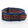 Bleu Vert Rouge Avec Boucle Noire