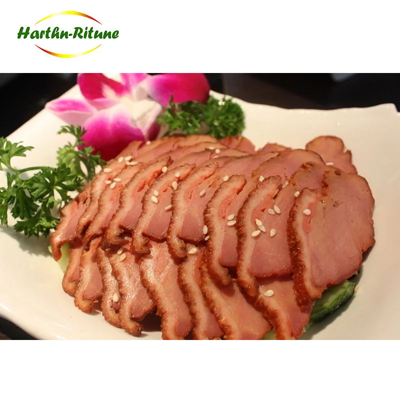 Vysokokvalitní uzené maso kachního prsu, mražené IQF, bez kůže a kostí, pro hotelové stravování